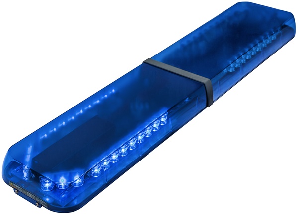 Warnlichtbalken blau - Serie 12 Warnlichtbalken, LED, 16 LED Module